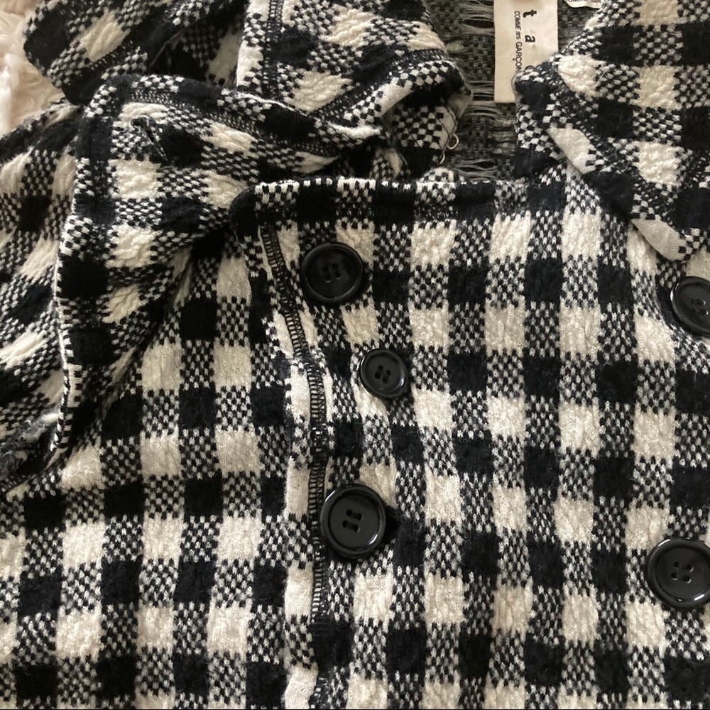 Comme des Garçons x Tao Cropped Wool Blazer Jacket Sz S - Picture 3 of 8